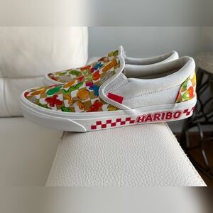 Rare Vans x Haribo Classic Slip On Shoes Men's Size 8.5 or Womens size 10